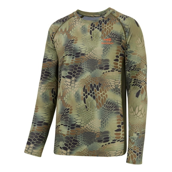 Bassdash FS13M Men's Hunting Camo Performance Long Sleeve Shirt Fishing UPF50+