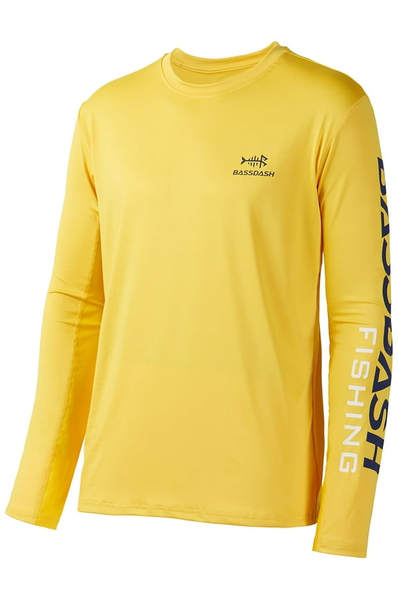 Fishing T Shirts for Men UV Sun Protection UPF 50+ Long Sleeve Tee T-Shirt