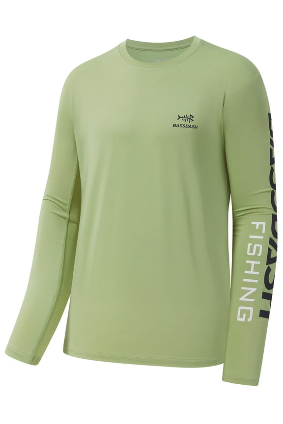 Fishing T Shirts for Men UV Sun Protection UPF 50+ Long Sleeve Tee T-Shirt