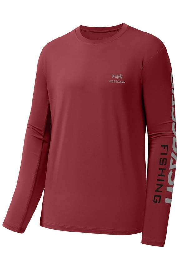 Fishing T Shirts for Men UV Sun Protection UPF 50+ Long Sleeve Tee T-Shirt