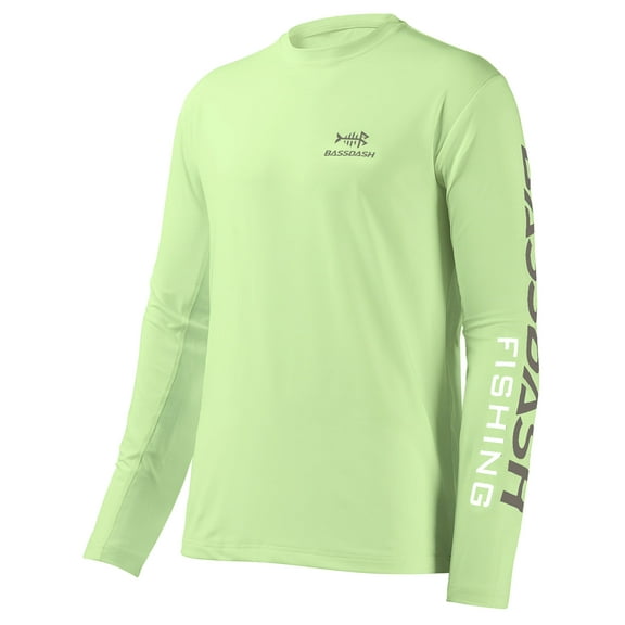 Bassdash Fishing T Shirts for Men UV Sun Protection UPF 50  Long Sleeve Tee T-Shirt