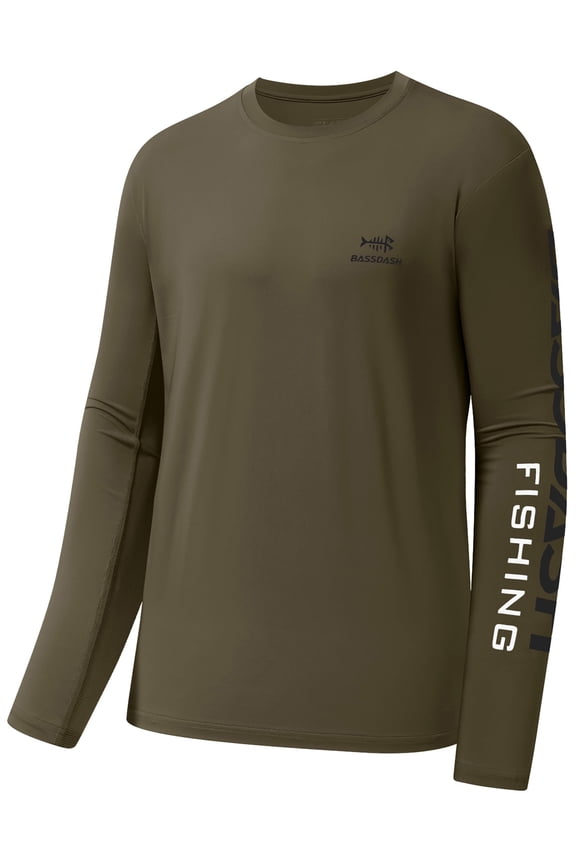 Fishing T Shirts for Men UV Sun Protection UPF 50+ Long Sleeve Tee T-Shirt