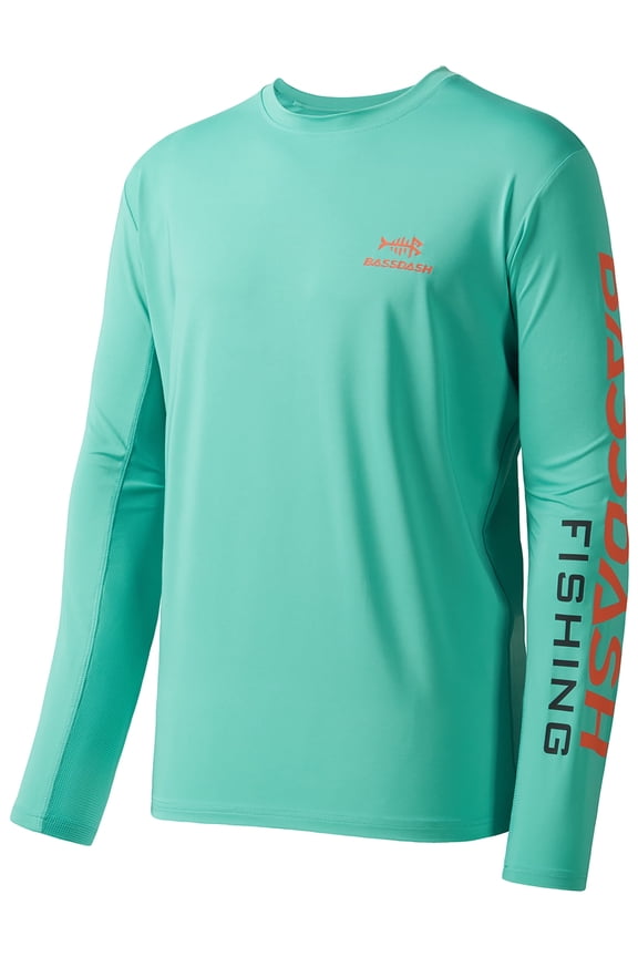 Fishing T Shirts for Men UV Sun Protection UPF 50+ Long Sleeve Tee T-Shirt