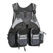 Bassdash Fishing Vest Adjustable for Men and Women, for Fly Bass Boat Fishing