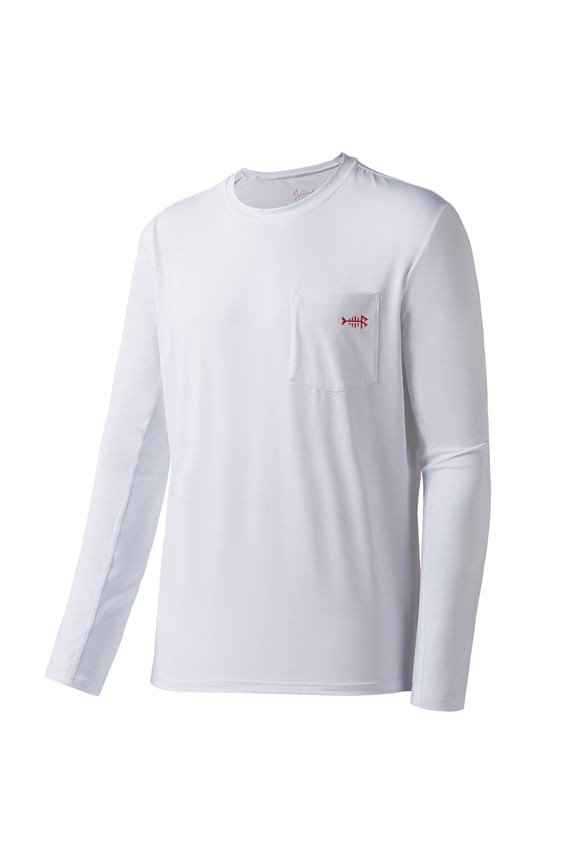 Men’s UPF 50+ Performance Long Sleeve T-Shirt UV Sun Protection Fishing Hiking Sports Shirts