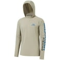 thumbnail image 1 of Bassdash Men's UV Sun Protection Hooded Long Sleeve Fishing Hoodie,Khaki,3XL, 1 of 6