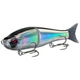 thumbnail image 1 of Bassdash SwimShad Glide Baits Jointed Swimbait Bass Pike Salmon Trout Muskie Fishing Lure 7in /62.5g, 1 of 7