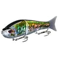 thumbnail image 1 of Bassdash SwimShad Glide Baits Jointed Swimbait Bass Pike Salmon Trout Muskie Fishing Lure 7in /62.5g, 1 of 7
