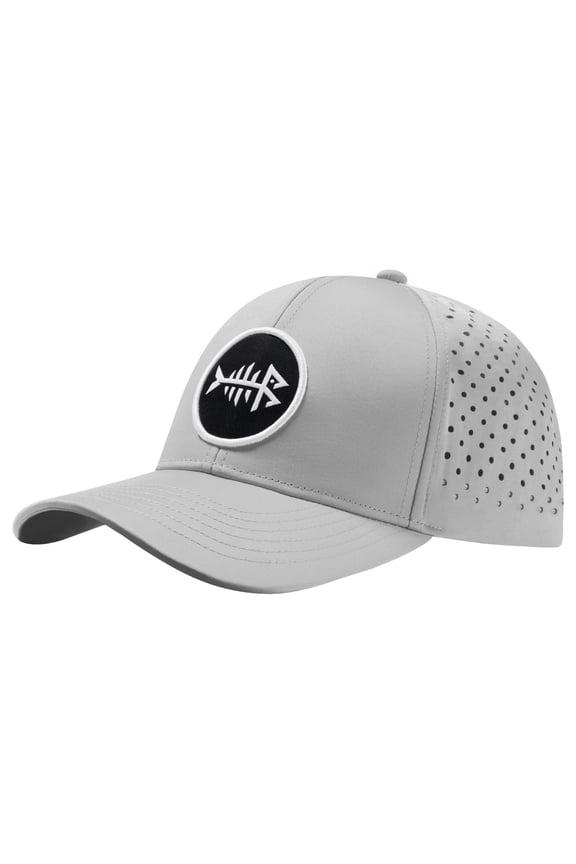 UPF 50+ Quick Dry Baseball Cap Water Resistant Laser Cut Mesh Snapback Hat for Men Women Fishing Hiking FH14