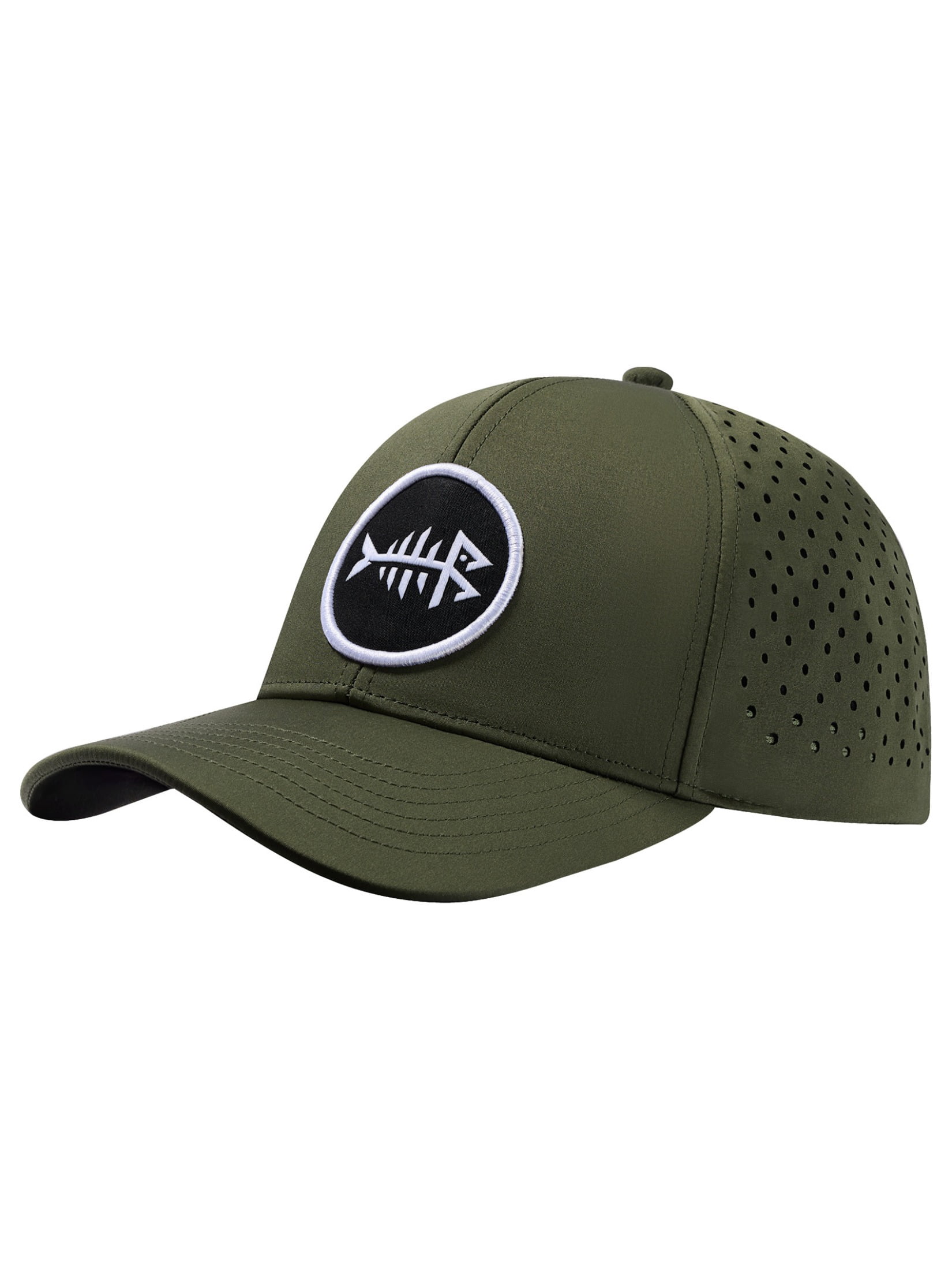 Embroidered Bigfoot Quick Dry Baseball Cap Laser Mesh Breathable Adjustable Laser-cut Mesh Cap Bigfoot Baseball Cap - Quick Dry Mesh Hat  main image 3