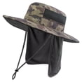 thumbnail image 1 of Bassdash UPF 50+ Sun Fishing Hat Water Resistant with Detachable Neck Flap, 1 of 3
