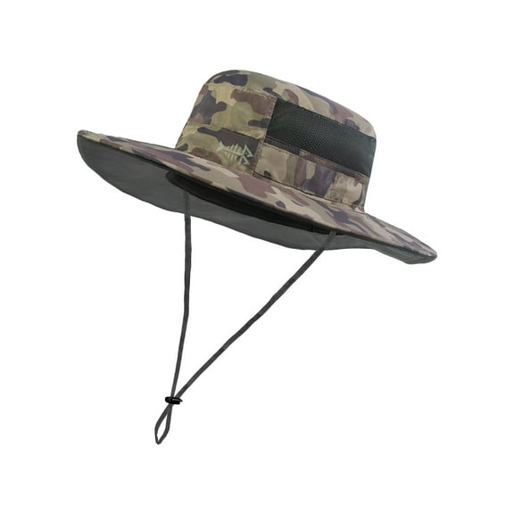 Bassdash UPF 50  Sun Fishing Hat Water Resistant with Detachable Neck Flap