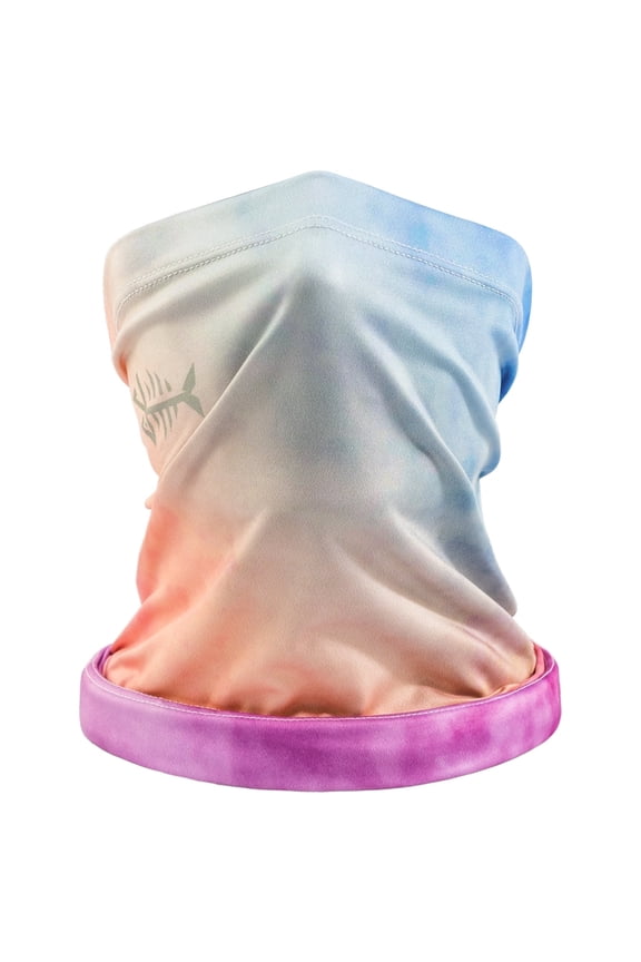 Adjustable UPF 50+ UV Sun Protection Face Mask, Rosy Clouds, 1 Count