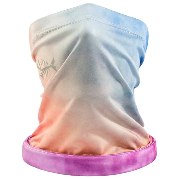 Bassdash Adjustable UPF 50+ UV Sun Protection Face Mask, Rosy Clouds, 1 Count