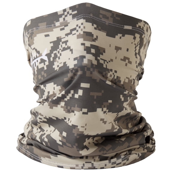Bassdash Adjustable UPF 50+ UV Sun Protection Face Mask, Earth Camo, 1 Count