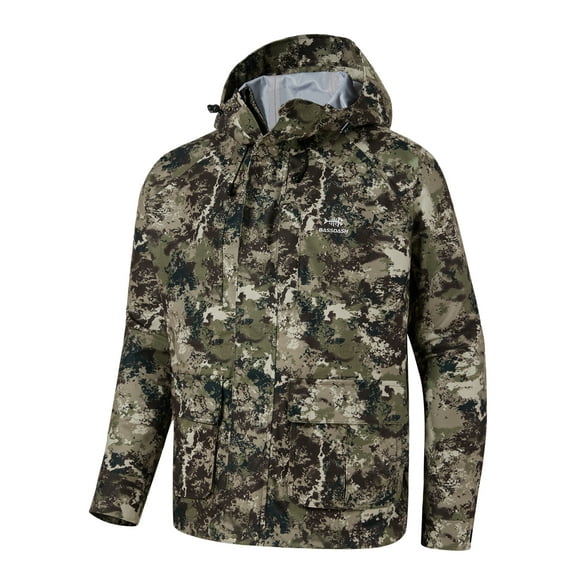 Bassdash Walker Breathable Waterproof Fishing Hunting Wading Jackets with Silent Outer Fabric for Men Women in 7 Sizes