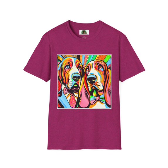 Basset Hound Boys Pop Art Pic