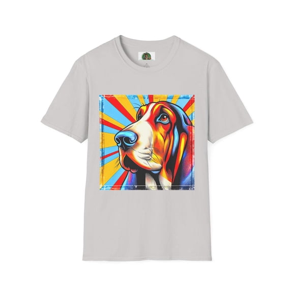 Basset Hound Bright Pop Art Pic