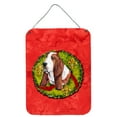 thumbnail image 1 of Basset Hound Christmas Wreath Wall or Door Hanging Prints, 1 of 2