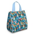 thumbnail image 1 of Basset Hound Dog and Flower-1 Insulated Lunch Bag for Women & Adults,Large Portable Soft Cooler Lunch Bag,Thermal Food Storage Tote with Pearl Cotton,8.66L,8.75x5.75x9.5 Inch, 1 of 6