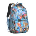 thumbnail image 1 of Basset Hound Dog and Flower Backpack for School,Cute School Bag,Schoolbag with Adjustable Shoulder Straps & Padded Back,16.9 Inch, 1 of 5