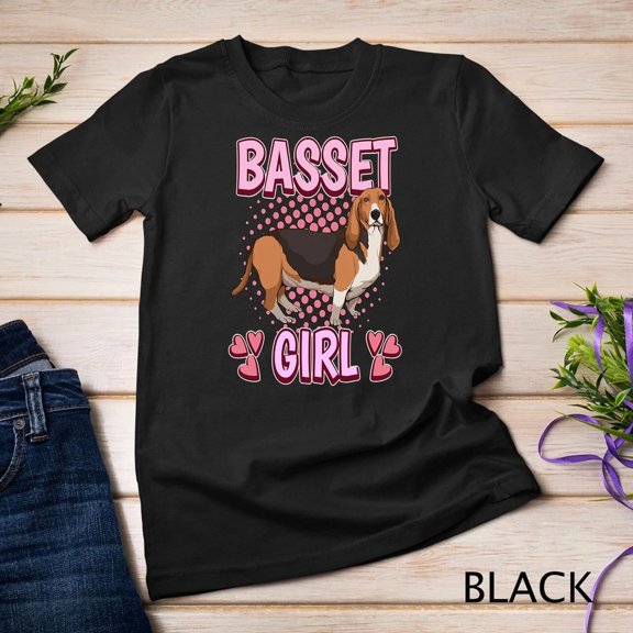 Basset Hound Dog Owner Quote Graphic Tee Funny Basset Girl T Shirt,for unisex up to 5XL