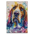 thumbnail image 1 of Basset Hound Dog Poster Wall Art for Bedroom Living Room Funny Graffiti Dog Picture Cool Dog Decor Wall Art, 1 of 6