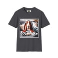 thumbnail image 1 of Basset Hound Draped In Blanket, 1 of 11