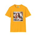 thumbnail image 1 of Basset Hound Draped In Blanket, 1 of 10