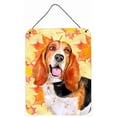 thumbnail image 1 of Basset Hound Fall Wall or Door Hanging Prints, 1 of 1