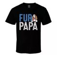 Basset Hound Fur Papa Father's Day T Shirt