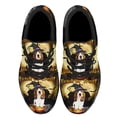 thumbnail image 1 of Basset Hound Halloween Trick Or Treat Shoes Women's Fashion Sneakers Tennis Running Shoes for Men Women Black Size 7.5, 1 of 1