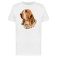 thumbnail image 1 of Basset Hound Head Painting T-Shirt Men -Image by Shutterstock, Male x-Large, 1 of 2