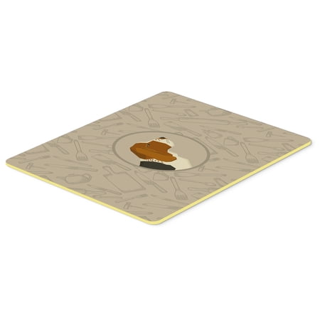 Basset Hound In the Kitchen Kitchen or Bath Mat 24x36