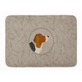 thumbnail image 1 of Basset Hound In the Kitchen Machine Washable Memory Foam Mat, 1 of 4