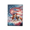 thumbnail image 1 of Basset Hound Patriotic Welcome for 4Th of July Independence Day Travel Passport Wallet Bassets Dog Breed Lovers Gifts Idea PU Leather Passport Holder Cover - 00010, 1 of 5