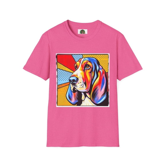 Basset Hound Profile Pop Art Pic