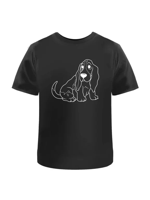 Basset Hound Unisex T-Shirt - 100% Cotton