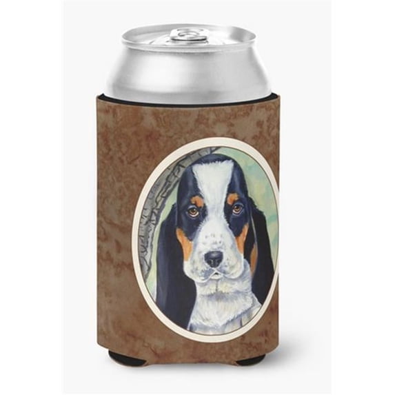 Basset Hound on the Branch Can or Bottle Hugger