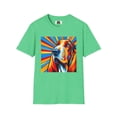 thumbnail image 1 of Basset Hounds PopArt5 Unisex Softstyle T-Shirt, 1 of 10
