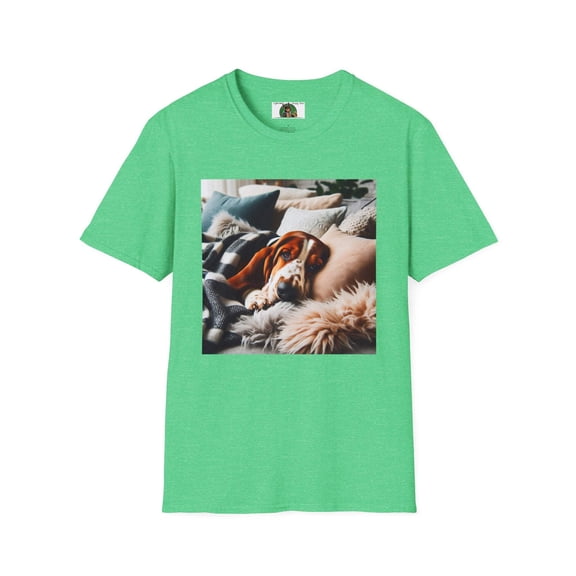 Basset Hounds ZZZZzzzzzz Unisex Softstyle T-Shirt