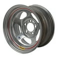 thumbnail image 1 of Bassett 15 x 8 IMCA Lightweight Steel 5x4.5 Wheel, 3 Backspace, 1 of 3