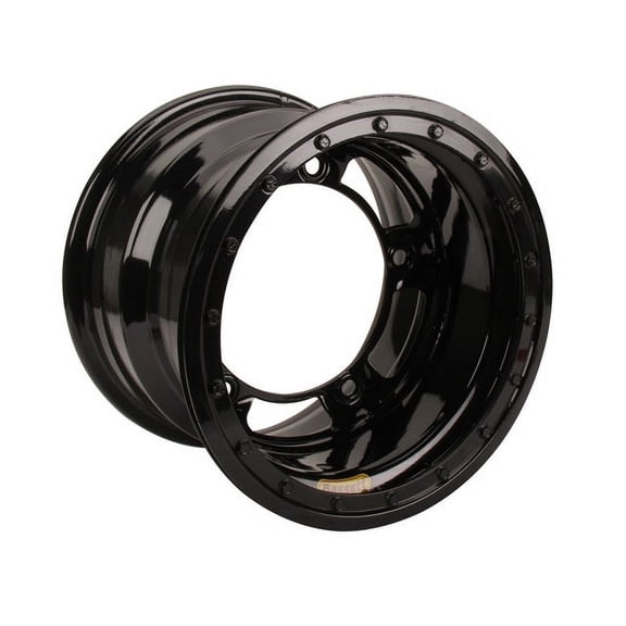 Bassett 50SR3L 15X10 Wide-5 3 Inch BS Black Beadlock Wheel