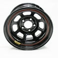 thumbnail image 1 of Bassett 57R5375 15X7 DOT D-Hole 5x5 3.75" Black Wheel, 1 of 3