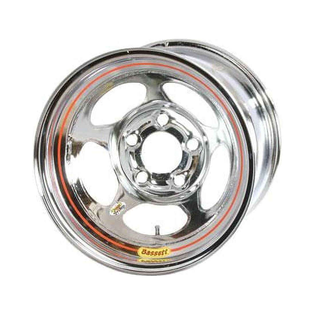 Bassett 58A52WC 15X8 Inertia 5x5 2 In BS Wissota Chrome Wheel - Walmart ...