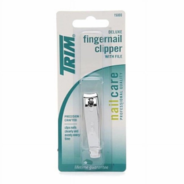 Bassett Brands Trim Deluxe Finger Nail Clipper Case Of 12