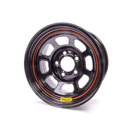 Bassett D Hole Lightweight 15X8 In 5X4.75 Black Wheel Rim P/N 58Sc4
