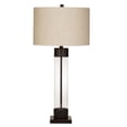 thumbnail image 1 of Bassett Mirror Brannan Metal Table Lamp in Bronze, 1 of 2