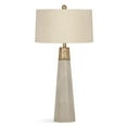 thumbnail image 1 of Bassett Mirror Rowan Table Lamp in Beige Cement Stone, 1 of 3