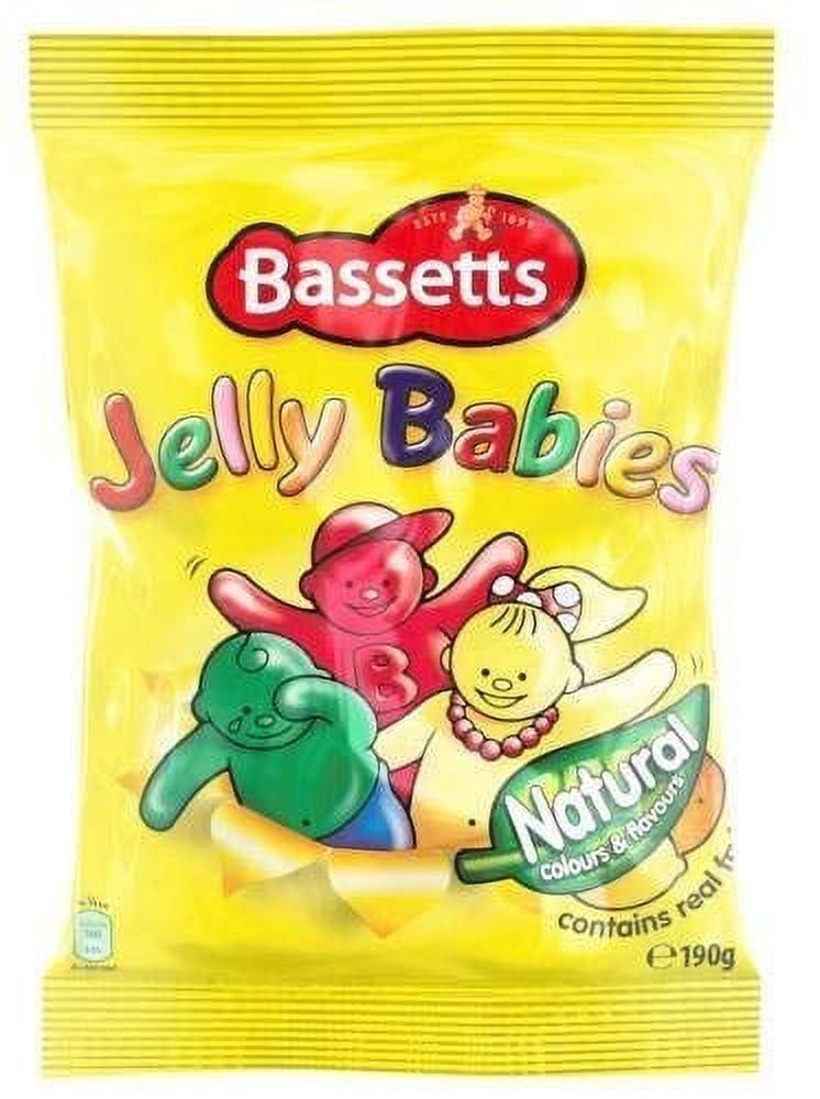 Bassetts Jelly Babies 190g Bag x4 by Bassett's - SET OF 2